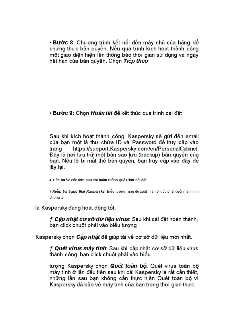 image for page Hướng dẫn cài phần mềm diệt virut