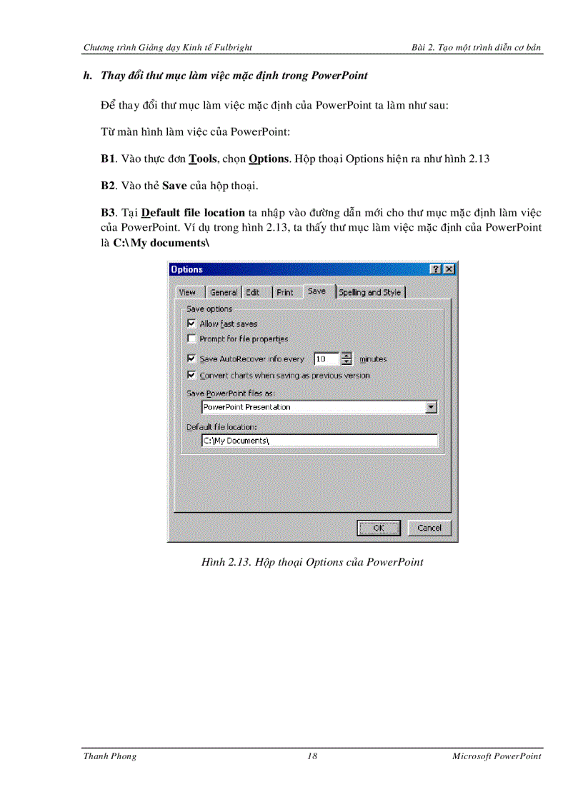 image for page Hướng dẫn chi tiết làm trình diễn với powerpoint