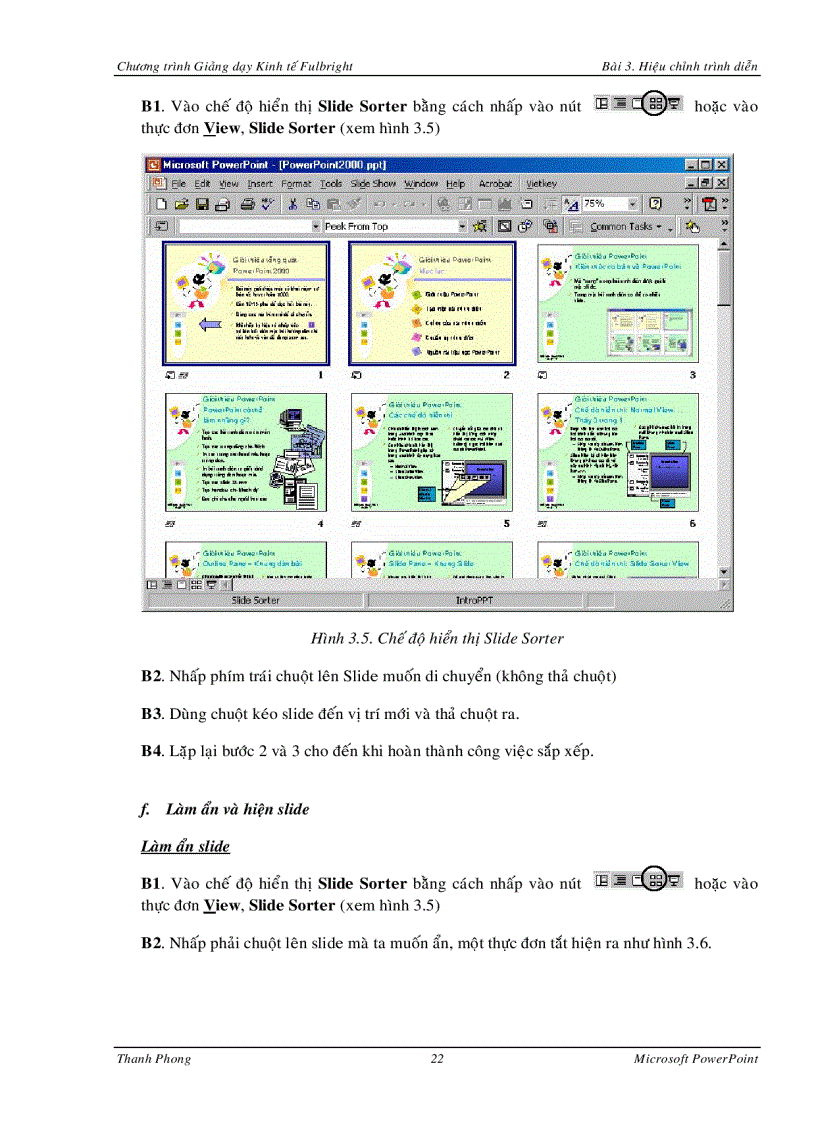 image for page Hướng dẫn chi tiết làm trình diễn với powerpoint