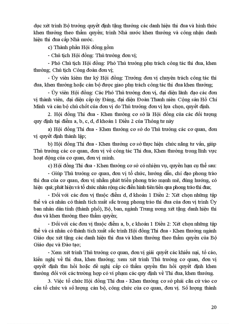 image for page Hướng dẫn công tác thi đua trong ngành giáo dục