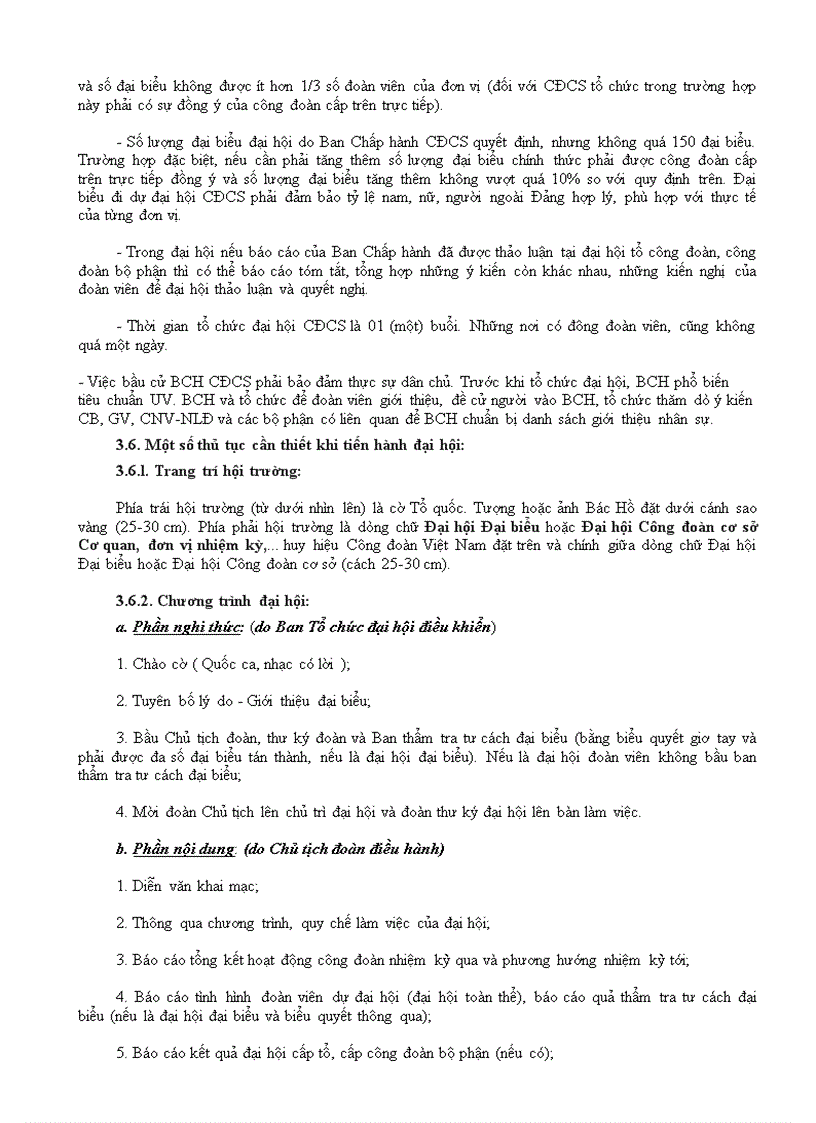 image for page Hướng dân Đại hội Công đoàn NK 2010 2012