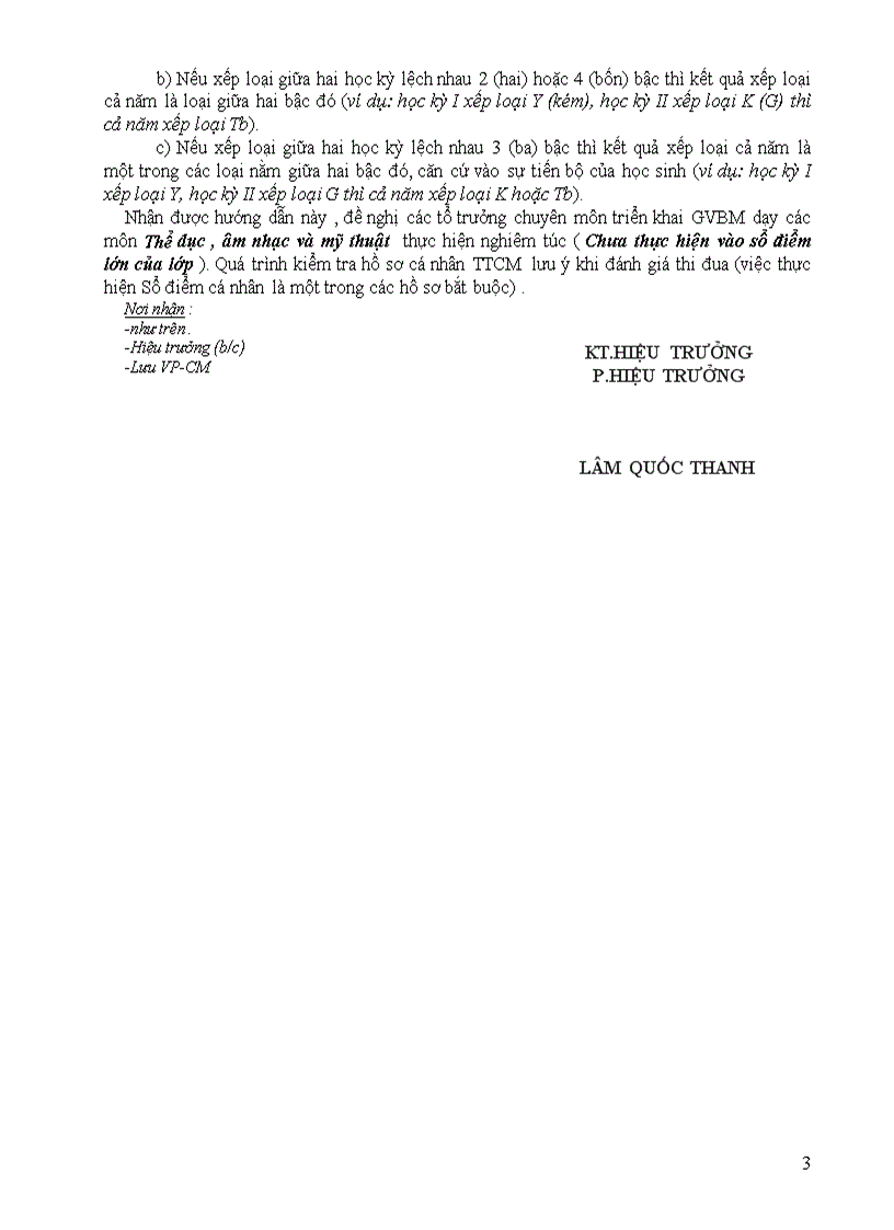 image for page Huong dan danh gia mon The duc Am nhac My thuat