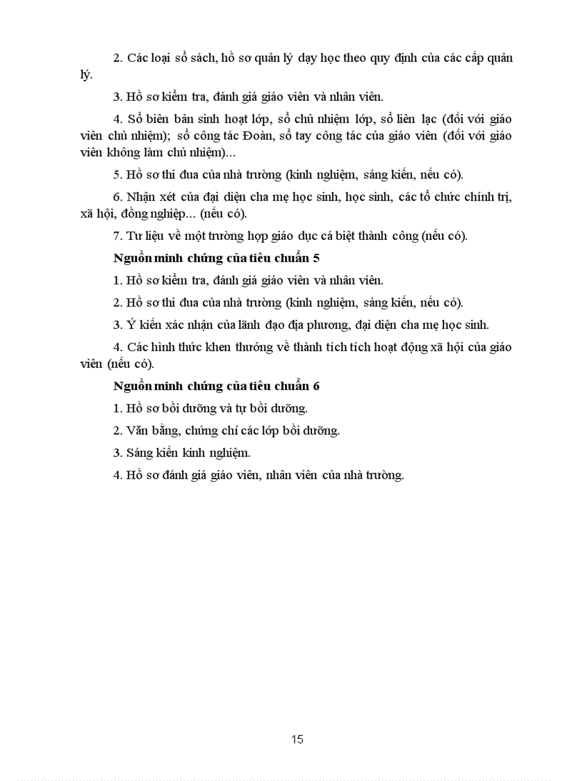 image for page Hướng dẫn đánh giá xếp loại gv theo chuẩn