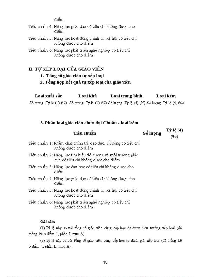 image for page Hướng dẫn đánh giá xếp loại gv theo chuẩn