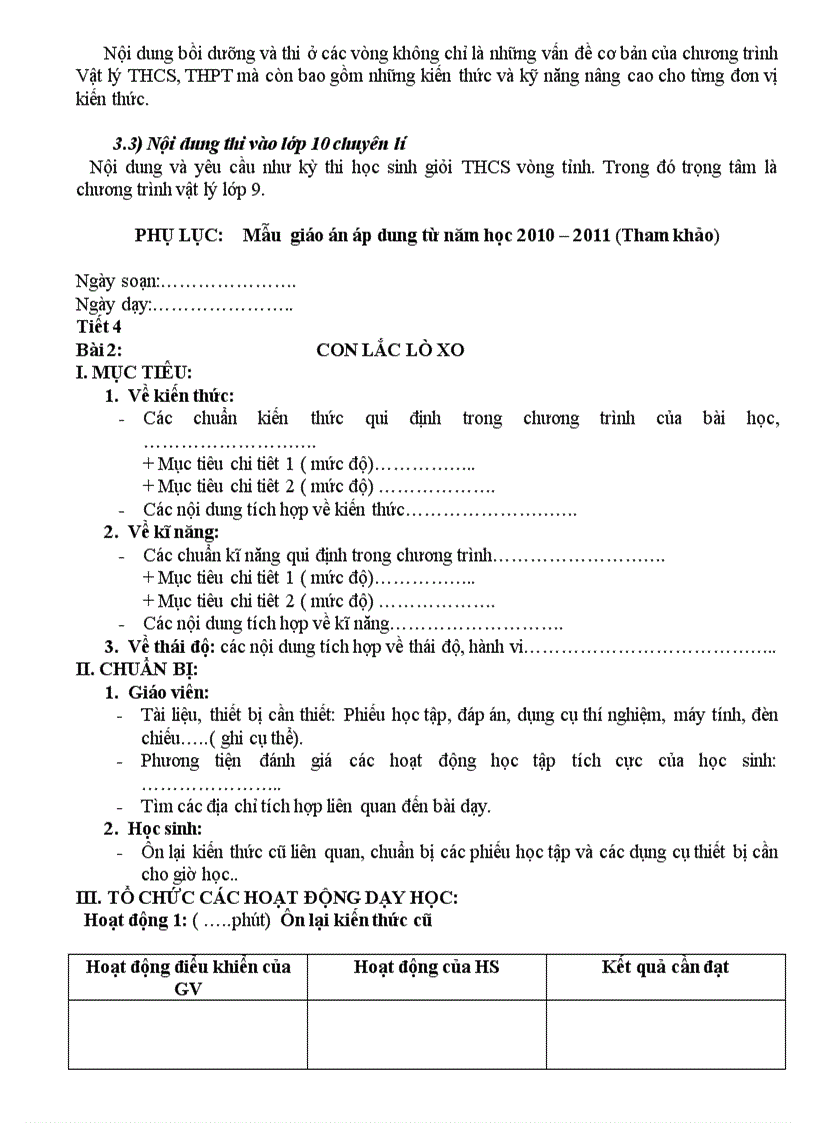 image for page Hướng dẫn dạy học môn Lý