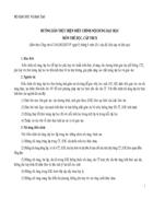 Hướng dẫn điều chỉnh nội dung dạy học giảm tải môn thể dục cấp thcs