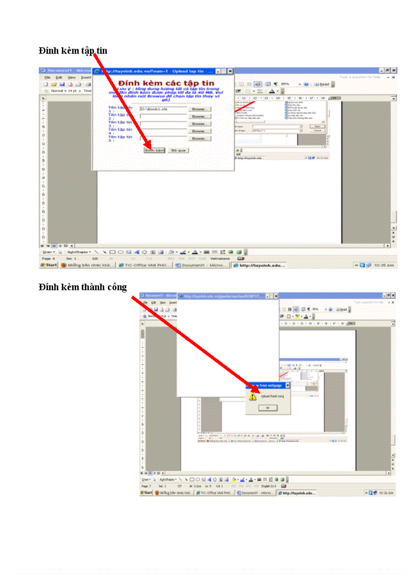 image for page Hướng dẫn gửi dữ liệu trên Tic office