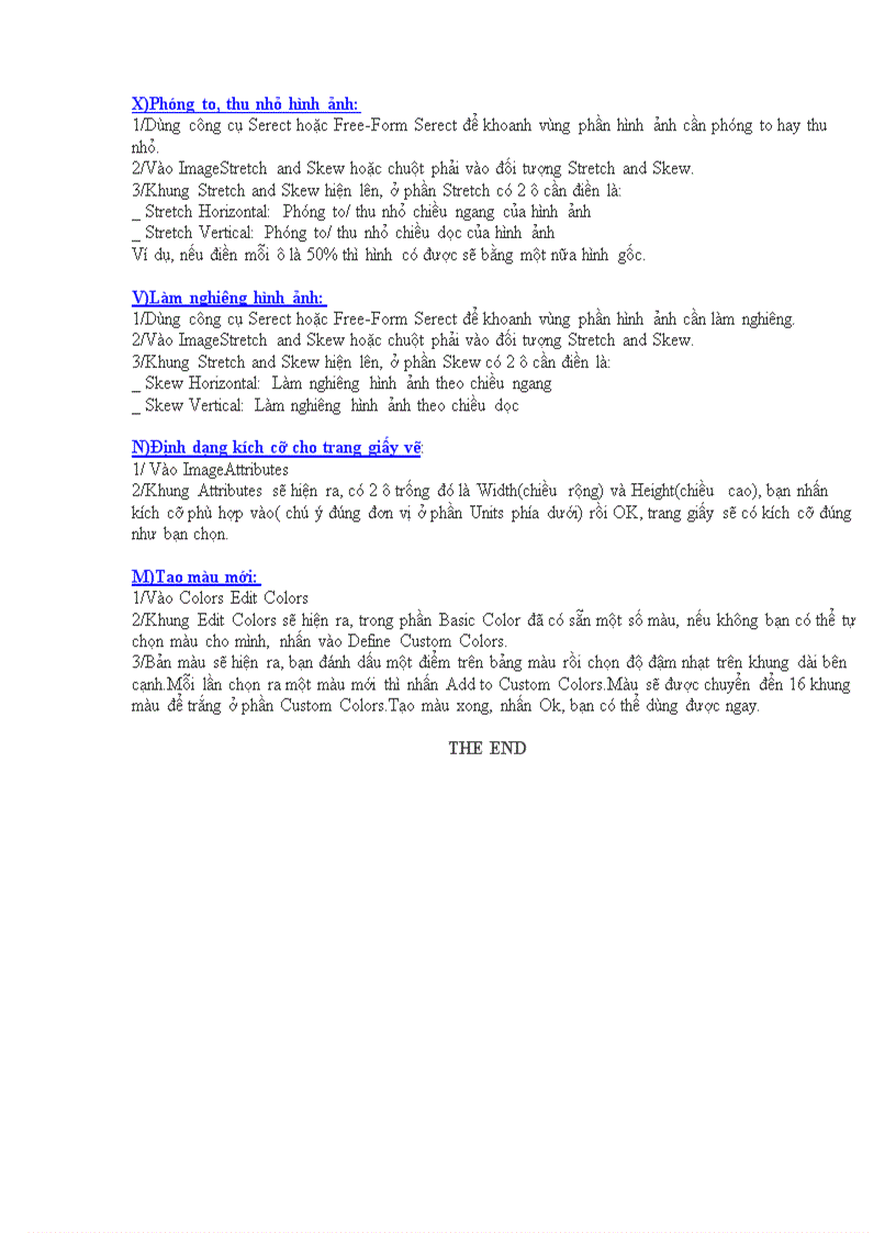 image for page Hướng dẫn học phần mềm vẽ Paint