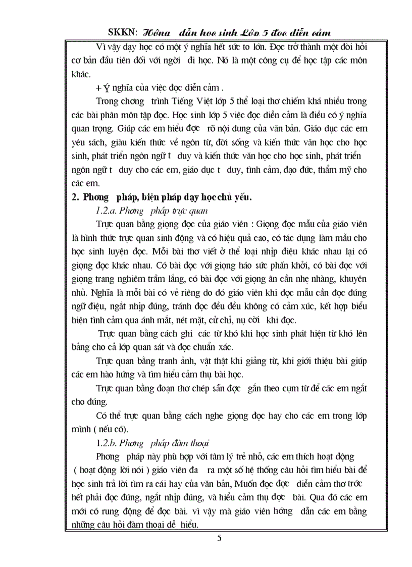 image for page Hướng dẫn HS đọc diễn cảm