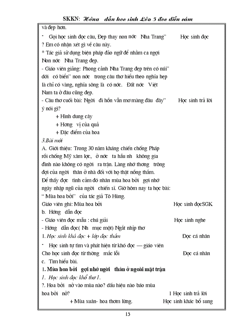 image for page Hướng dẫn HS đọc diễn cảm