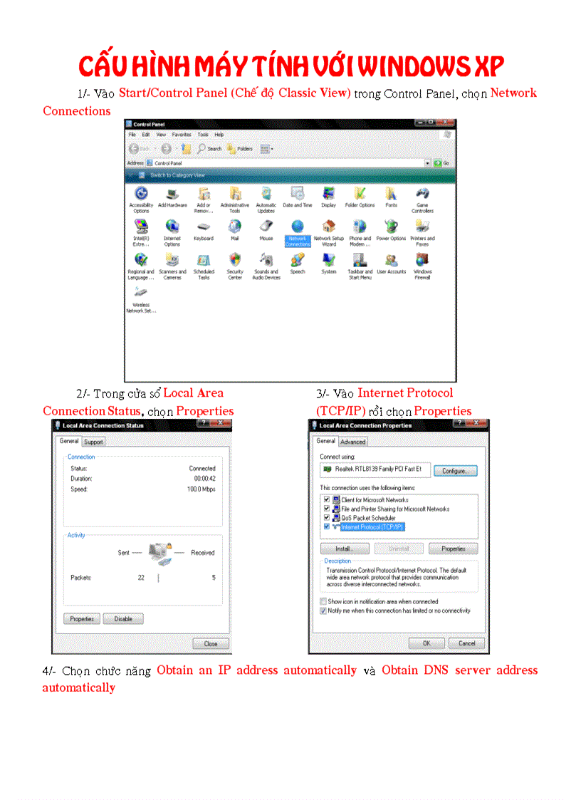 image for page Hướng dẫn lắp đặt nhanh ADSL