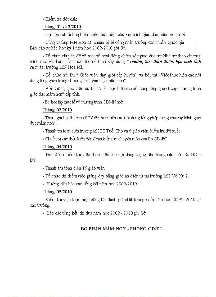 image for page Hướng dẫn nhiệm vụ năm học 2009 2010