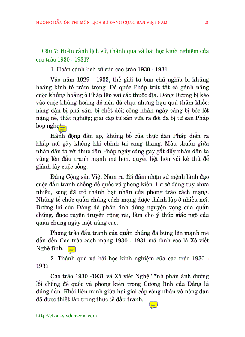 image for page Huong dan on thi monLich su dang CSVN 970