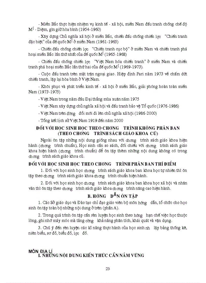 image for page Hướng dẫn ôn thi tốt nghiệp 2009