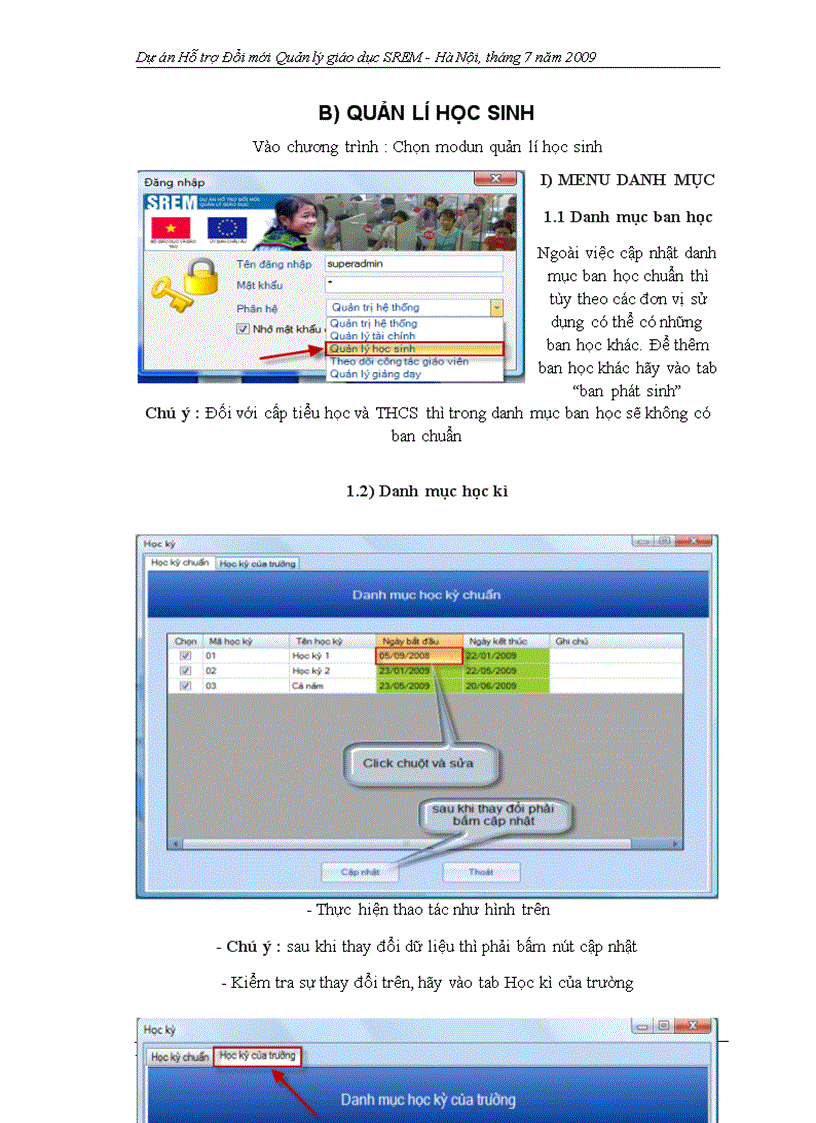 image for page Hướng dẫn phân hệ quản lí học sinh