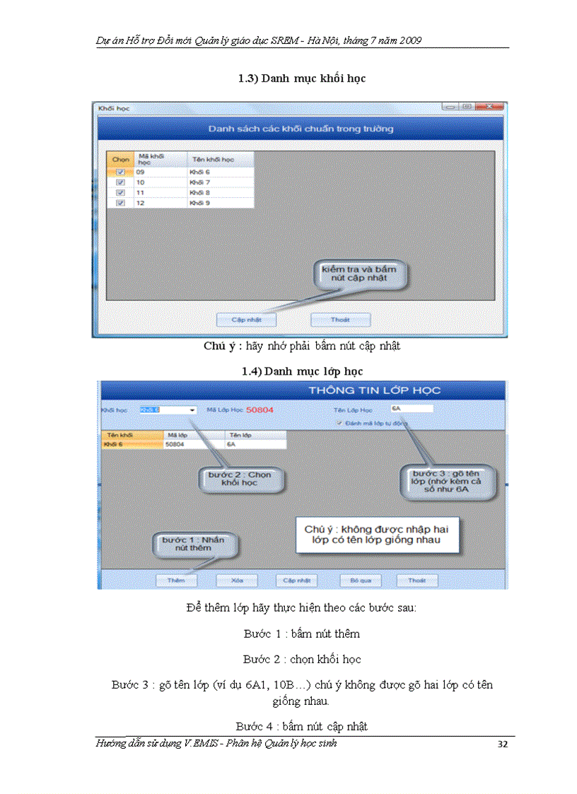 image for page Hướng dẫn phân hệ quản lí học sinh