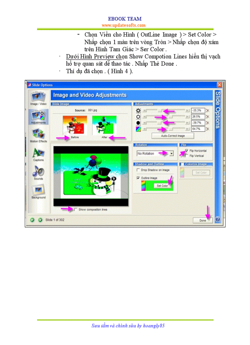 image for page Hướng dẫn ProshowGol có ảnh minh họa