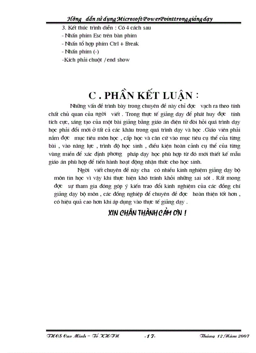 image for page Hướng dẫn soạn giáo án điện tử bằng Microsoft PowerPoint