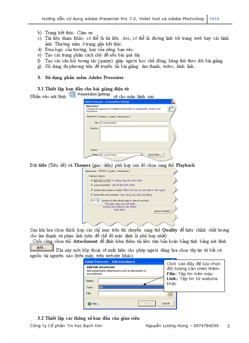 image for page Huong dan su dung Adobe Presenter 2
