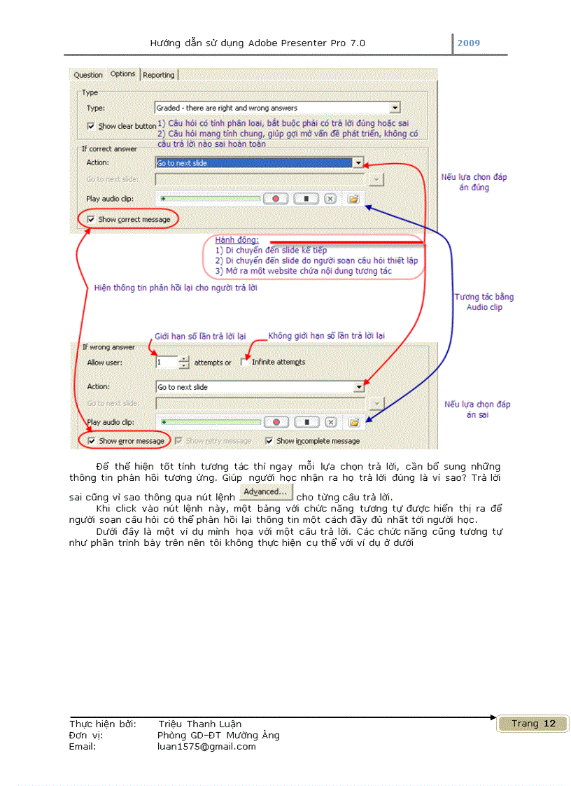image for page Huong dan su dung Adobe Presenter ban cap nhat