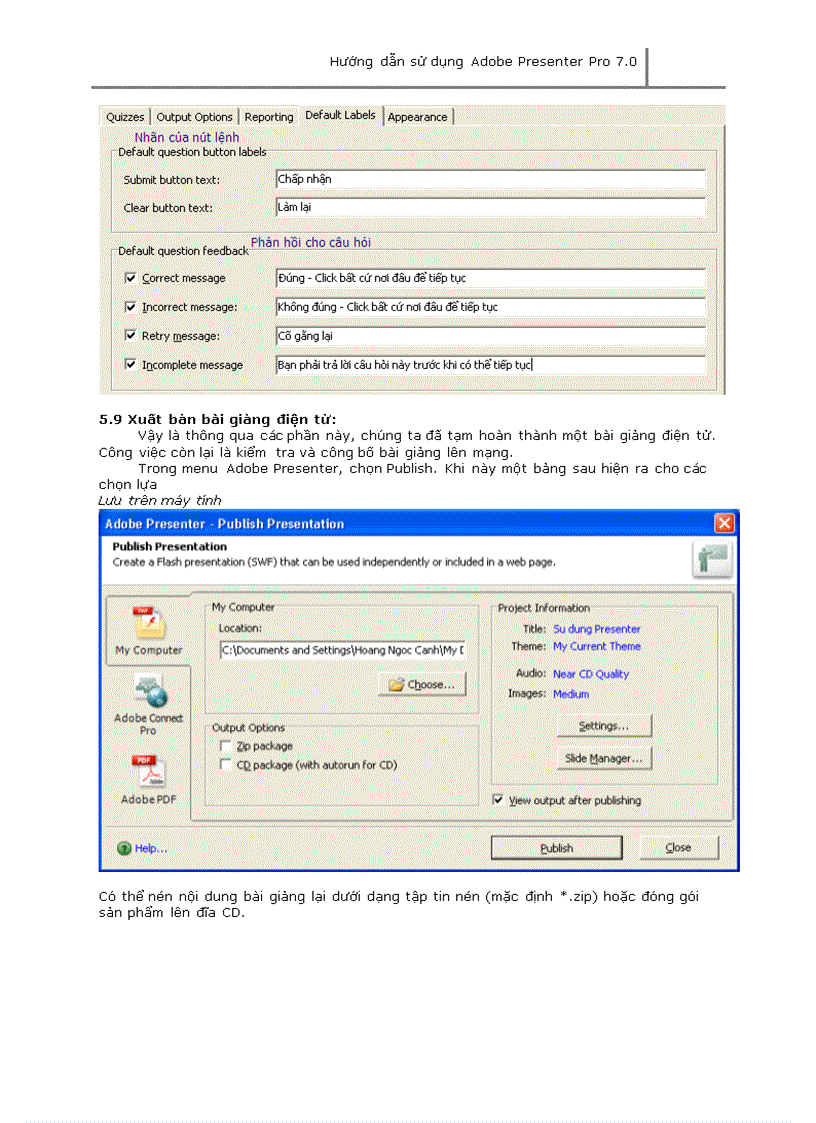 image for page Hướng dẫn sử dụng Adobe Presenter Pro 7 0