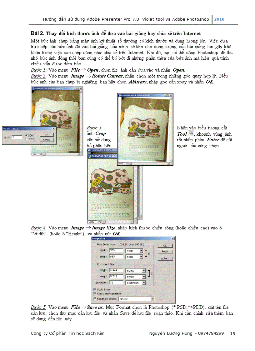 image for page Huong dan su dung Adobe Presenter