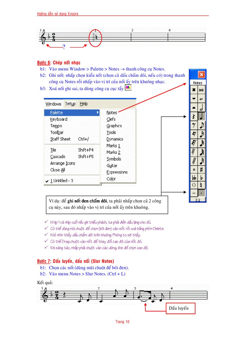 image for page Huong dan su dung Encore