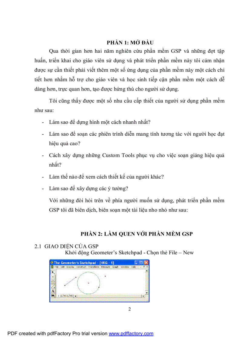 image for page Hướng dẫn sử dụng Geommet