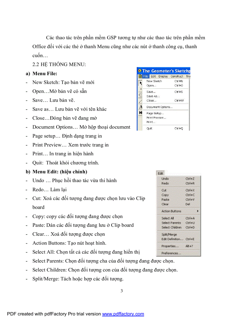 image for page Hướng dẫn sử dụng Geommet