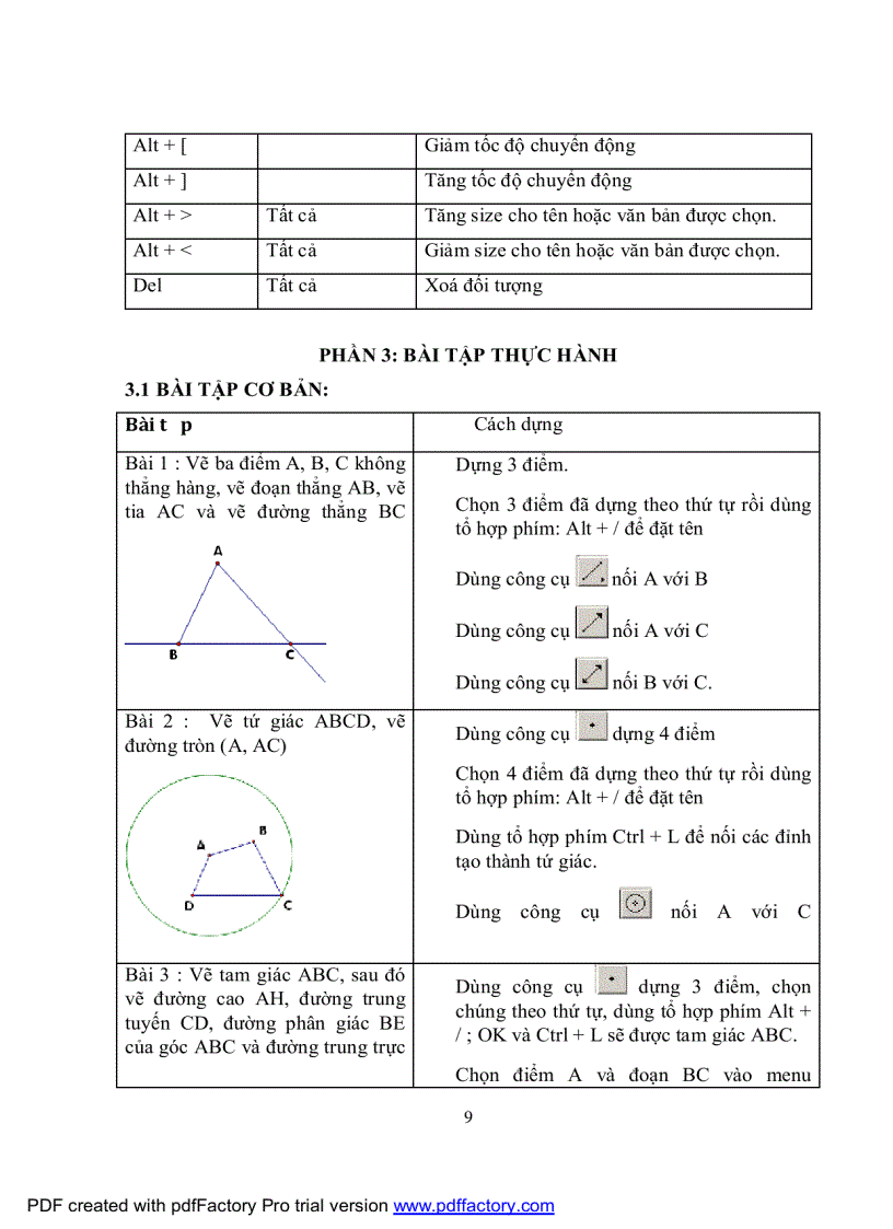 image for page Hướng dẫn sử dụng Geommet