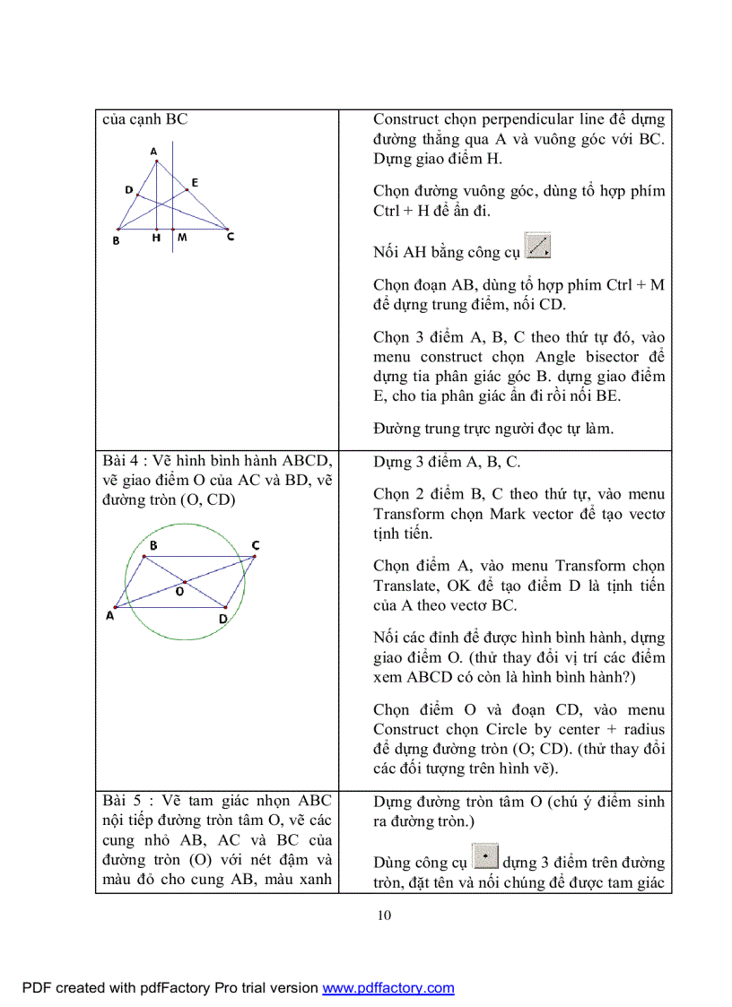 image for page Hướng dẫn sử dụng Geommet