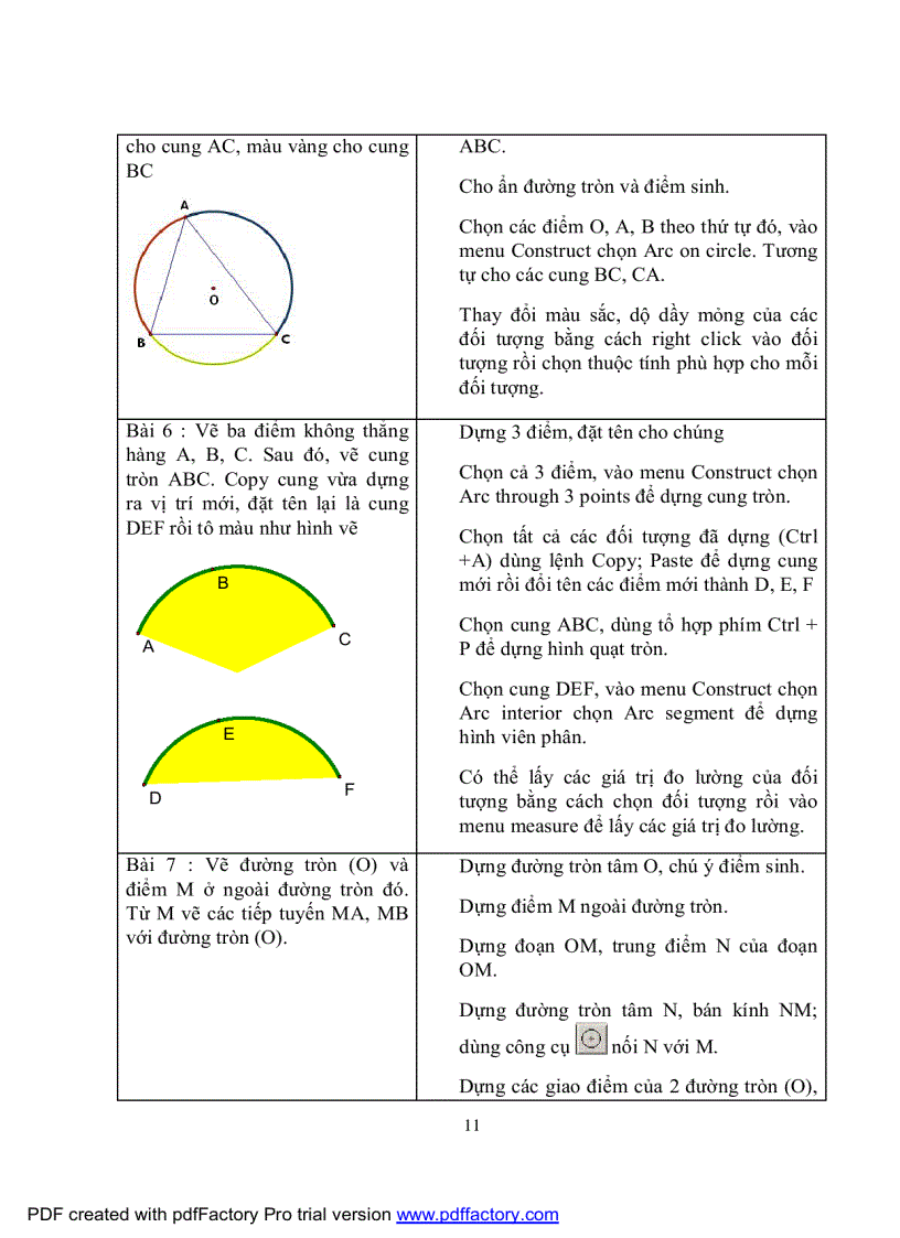 image for page Hướng dẫn sử dụng Geommet