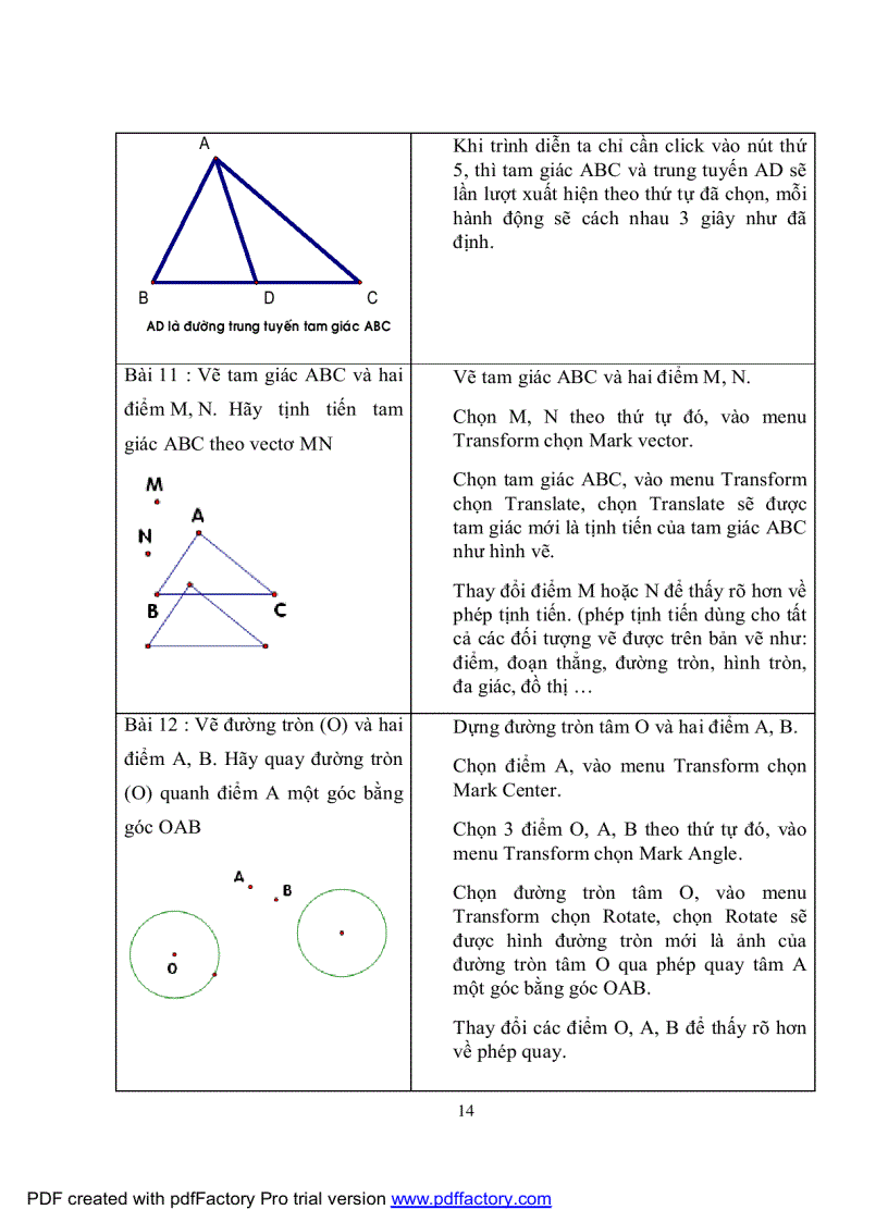 image for page Hướng dẫn sử dụng Geommet