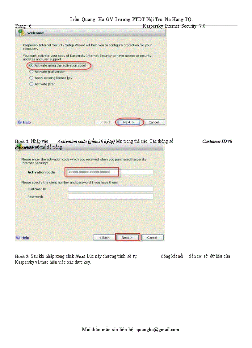 image for page Hướng dẫn sử dụng Kapersky 7