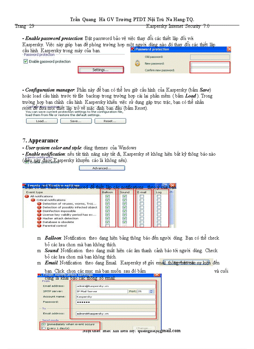 image for page Hướng dẫn sử dụng Kapersky 7