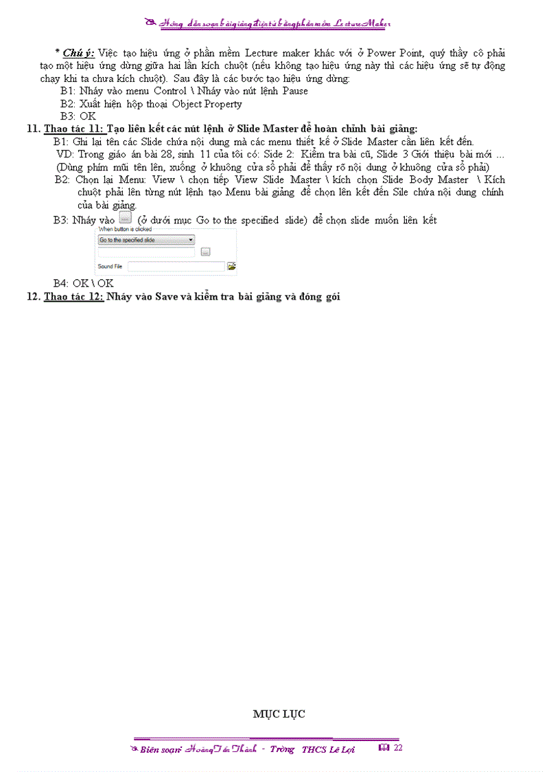 image for page Huong dan su dung Lecture MAKER 2 0