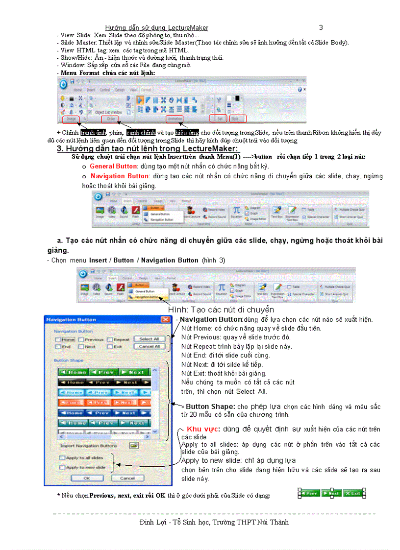 Hướng Dẫn Sử Dụng Lecture Maker