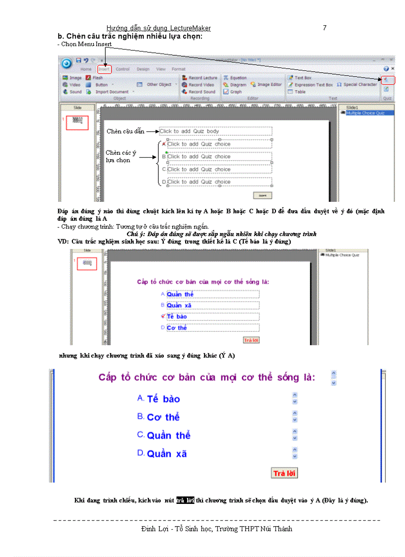 image for page Hướng Dẫn Sử Dụng Lecture Maker
