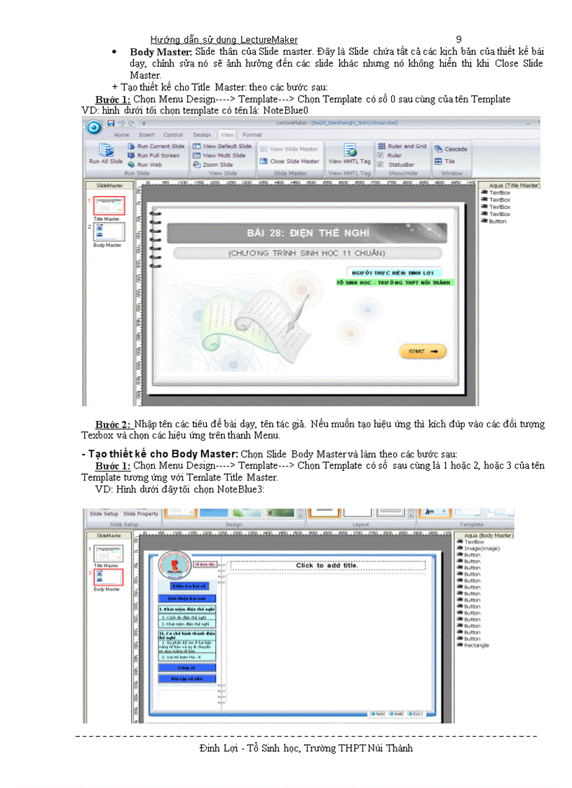 image for page Hướng Dẫn Sử Dụng Lecture Maker