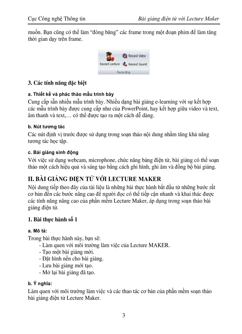 image for page Huong dan su dung LectureMaker chuan