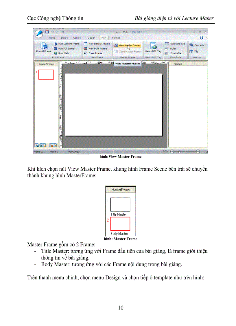 image for page Huong dan su dung LectureMaker chuan