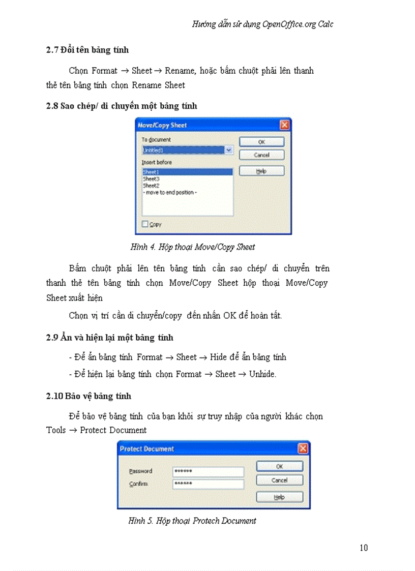 image for page Hướng dẫn sử dụng OpenOffice Calc