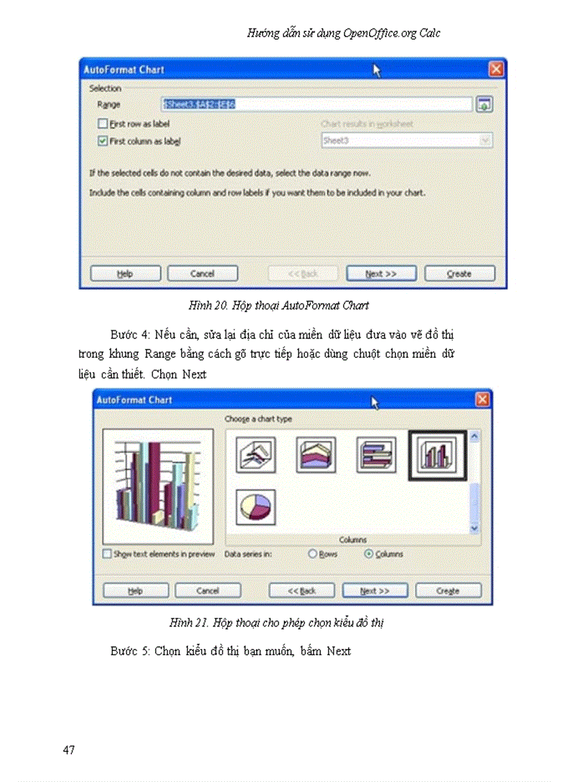 image for page Hướng dẫn sử dụng OpenOffice Calc