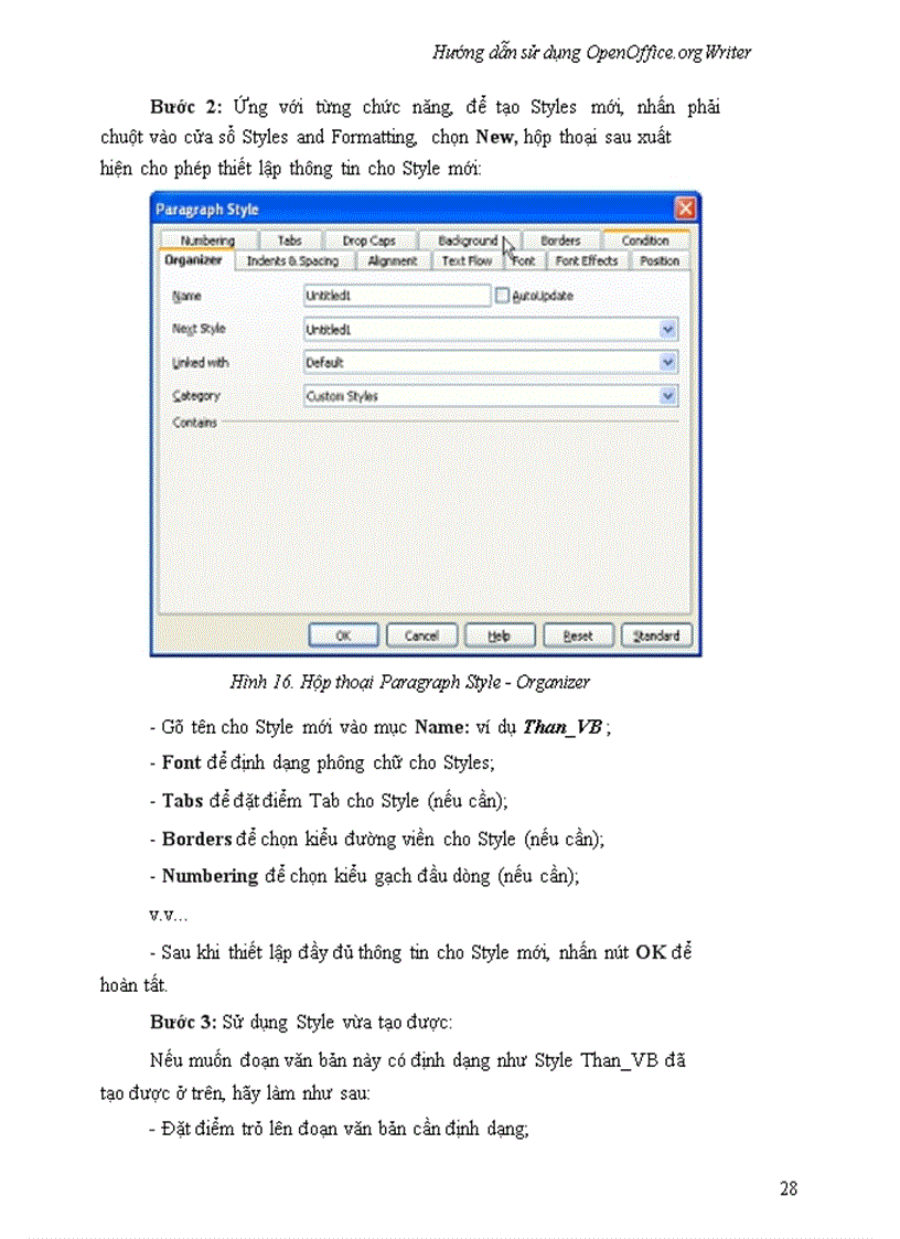 image for page Hướng dẫn sử dụng OpenOffice Writer