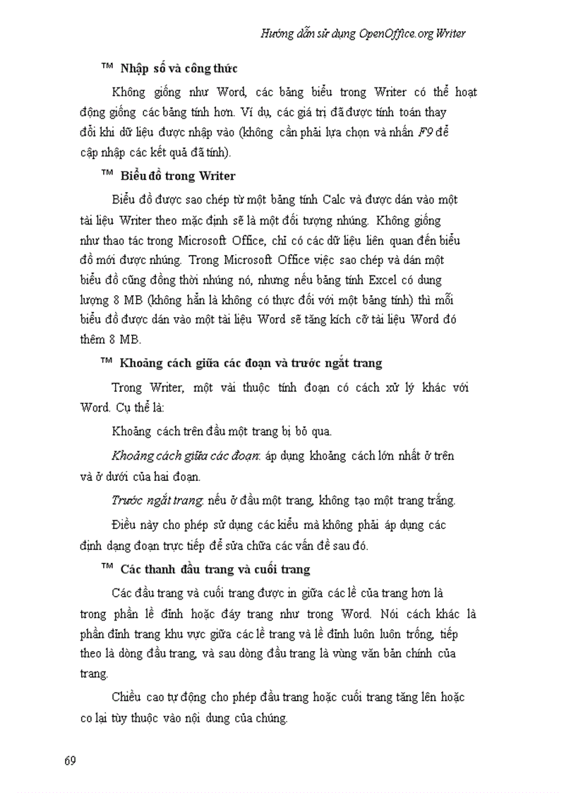 image for page Hướng dẫn sử dụng OpenOffice Writer