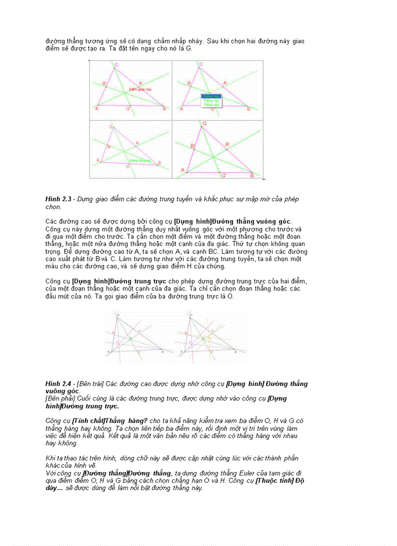 image for page Hướng dẫn sử dụng phần mềm hình học cacbi