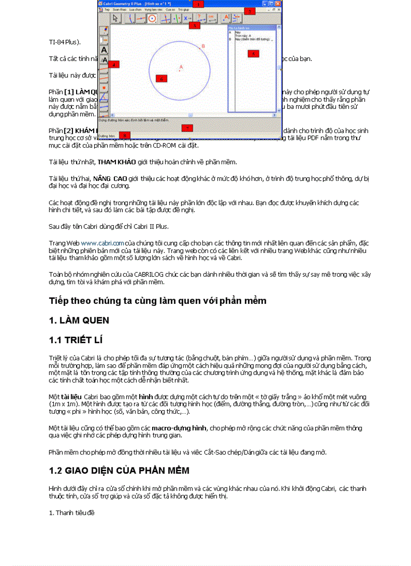 image for page Hướng dẫn sử dụng phần mềm hình học Carbi