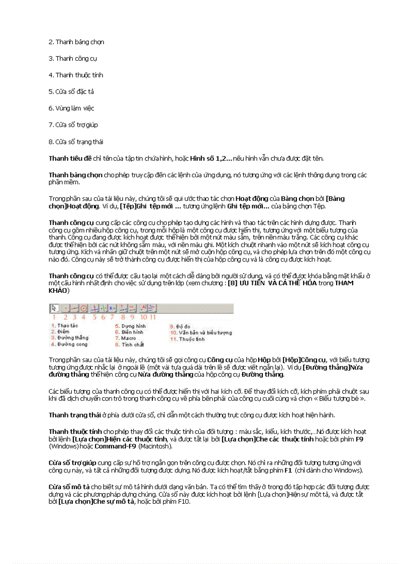 image for page Hướng dẫn sử dụng phần mềm hình học Carbi