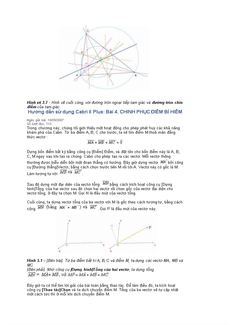 image for page Hướng dẫn sử dụng phần mềm hình học Carbi