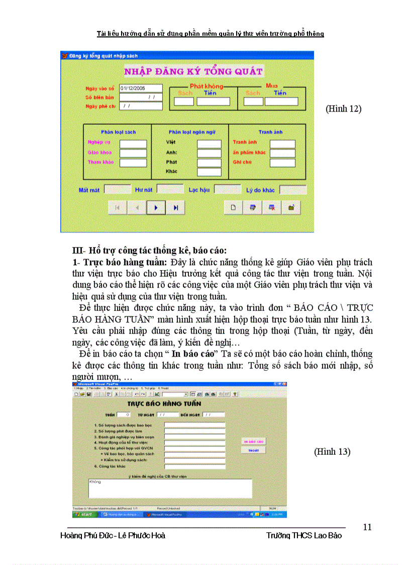 image for page Huong dan su dung phan mem QLTV